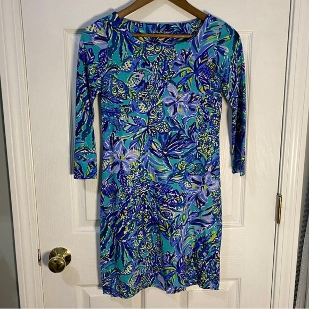 Lilly Pulitzer Hollee Dress in Sneak a Beak - size XXS